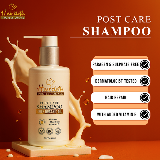 Haircloth Professional Retail Kit Combo (Post care shampoo 300ml + Treatment mask 300ml + Argan Oil Serum 50ml)